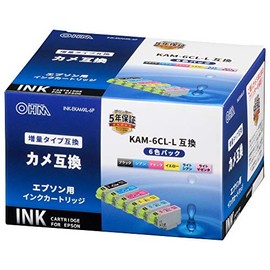 Epson Compatible Ink Turtle 6 Color Pack Extra Type _INK-EKAMXL-6P 01-3882 Ohm Electric