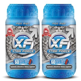 XTRAFORCE FOR MEN | Ingredientes Naturales | Multivitaminico hombre | Cápsulas 120 | Salud de Próstata Sana | Desinflama