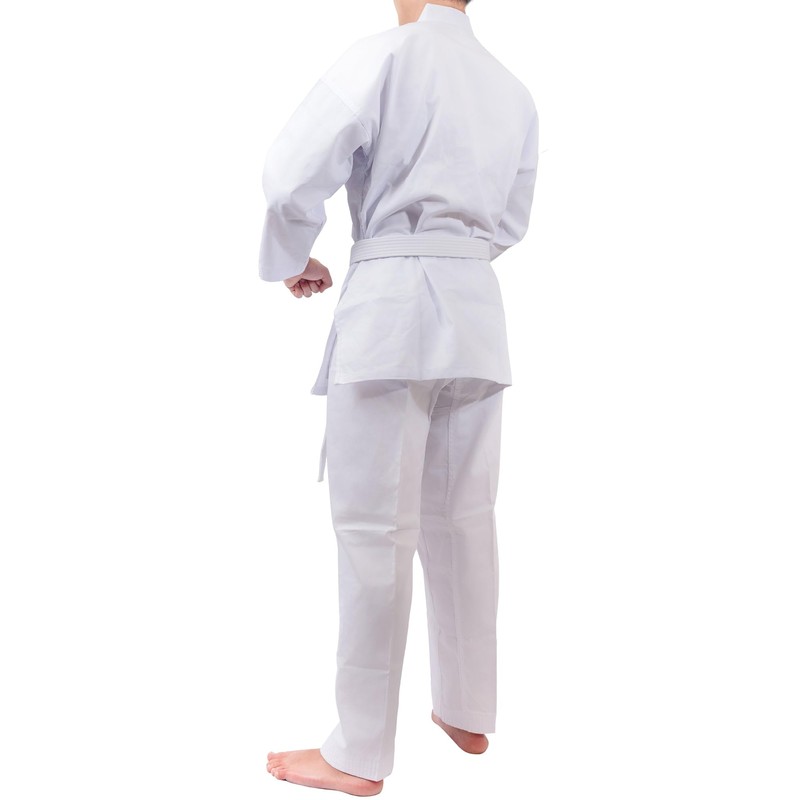 AAMA Student White V-Neck Taekwondo Uniform - 1