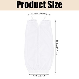 Net Plopping Bonnet Cap, Breathable Mesh Hair Bonnet