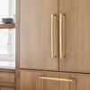1 Pack Cabinet Handles-Champagne Bronze 18"/457mm Screw Spacing Drawer Handles