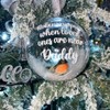 Yolococa Small Orange Birds Christmas Tree Decoration