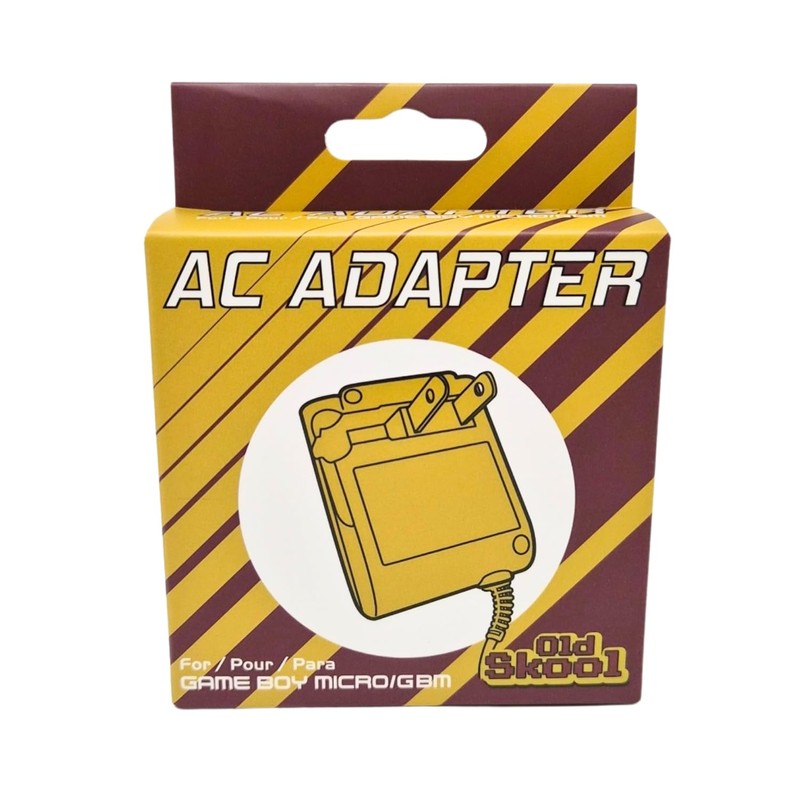 Old Skool Game Boy Micro AC Wall Charger - Game