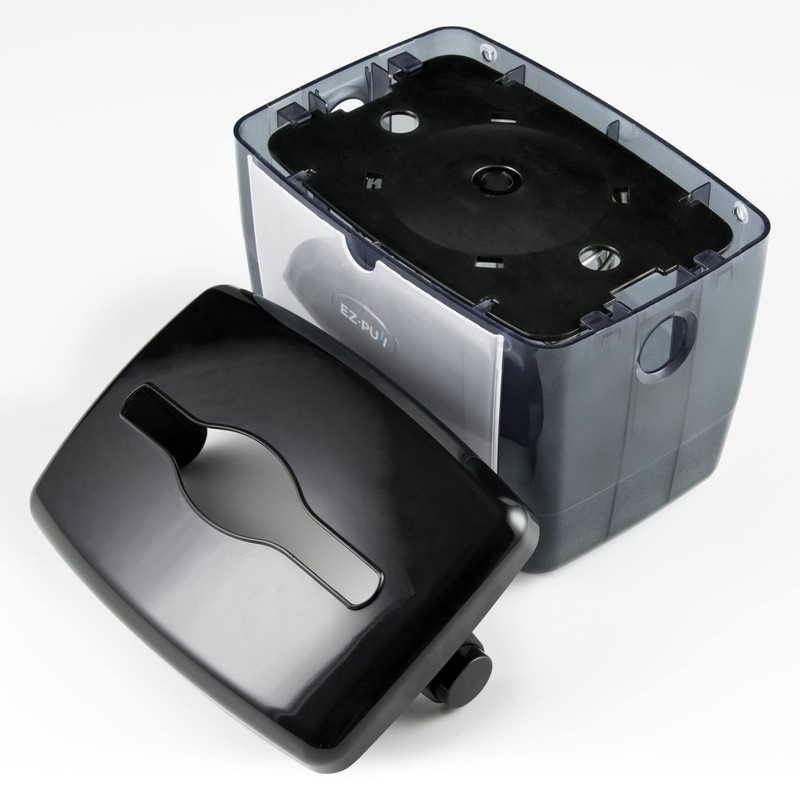 EZ-Pull Countertop Interfold Napkin Dispenser for Restaurants, Tabletop V-fold, Pearl