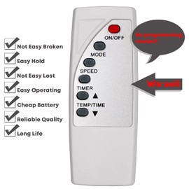 Replacement for Honeywell AC Air Conditioner Remote Control MN12CES MN12CESBB MN12CESWW MN10CESWW MN10CESBB MN10CES