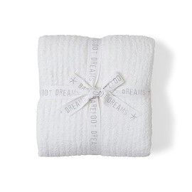 Barefoot Dreams® CozyChic® Ribbed Throw, Pearl, 54"x72"