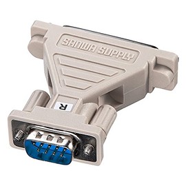 Sanwa Supply AD09-9M25FK RS-232C Converter Adapter (D-sub9pin Male to D-Sub25pin Female)