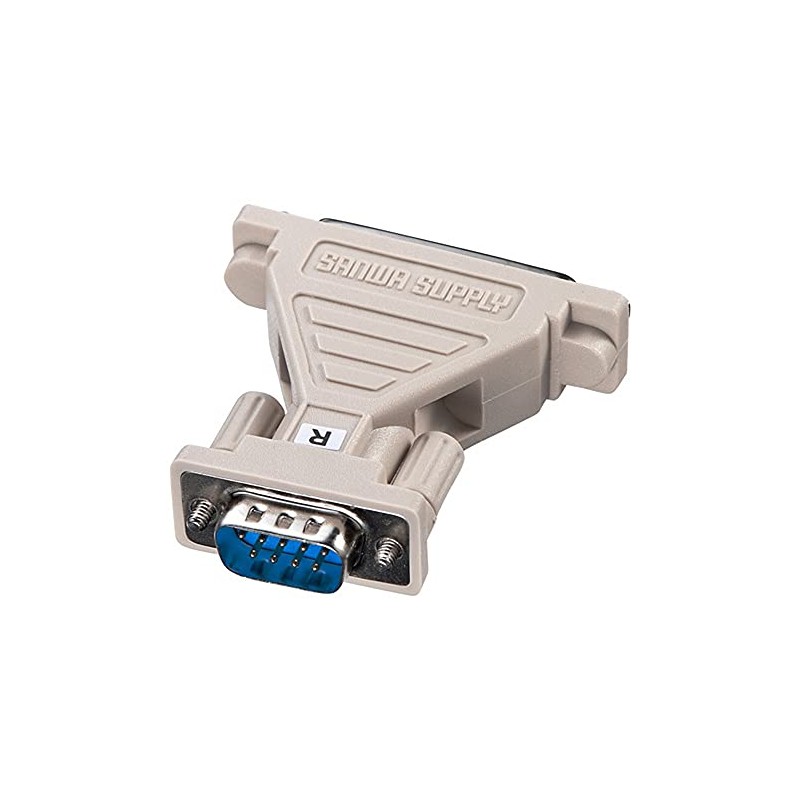 Sanwa Supply AD09-9M25FK RS-232C Converter Adapter (D-sub9pin Male to D-Sub25pin