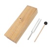 256Hz Tuning Fork with Wood Resonance Box and Hammer Sound