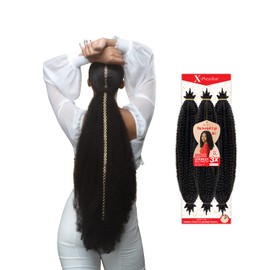 Outre X-Pression Synthetic Braid - 3X SPRINGY AFRO TWIST 24 (HOTPK)