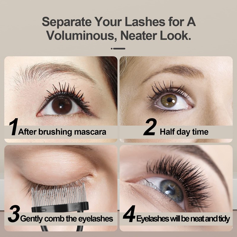 SWEET VIEW Eyebrow Brush Eyelash Separator Brow Comb & Lash