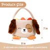 Easter Baskets for Kids, Cute Dog Easter Egg Buckets Huting