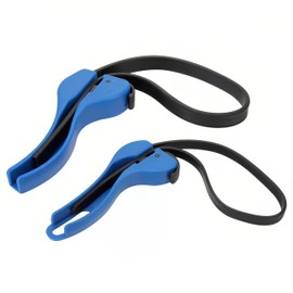 Twilight Garage 2 Pack 4/6 Inch Band Wrench, Oil Filter Wrench, Universal Rubber Pipe Wrench, Adjustable Oil Filter Band Wrench Set, Oil Filter Band Diameter Max. 150 mm