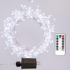 PCORES Fairy Lights Plug in, 20 Feet 200LED Cool White