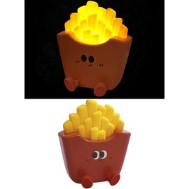 Generic Cute Table Decor nightlight, Led Light Fries Kitchen Decor Cute Home Decor, Gift for Home, Red