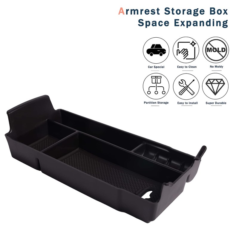 Secondary Storage Box Organiser Centre Console For Arm Rest A-Class