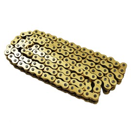 Silscvtt 525 Pitch 120 Links Drive Chain Replacement for Honda Suzuki Kawasaki ATV Motorcycle Gold
