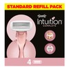 Wilkinson Sword Intuition Complete Ladies Razor Blades (Pack of 4)