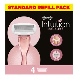 Wilkinson Sword Intuition Complete Ladies Razor Blades (Pack of 4)