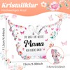 WenmthG® Muttertagsgeschenk für Mama, Acryl Schmetterling Tischschmuck/Briefbeschwerer und Text Du