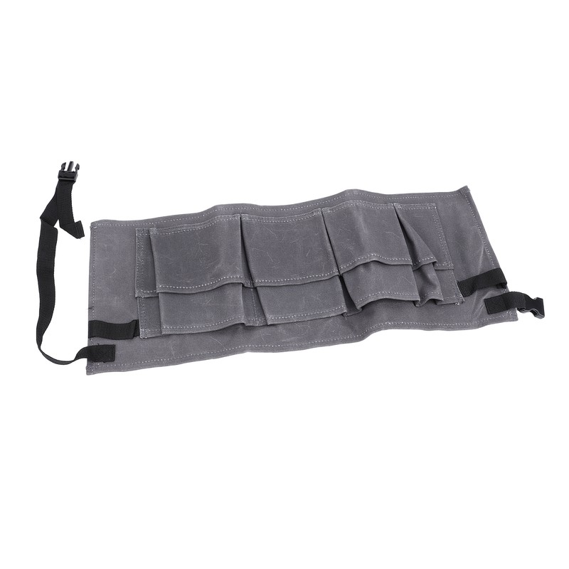 Tool Belt Pouch Grey Multifunctional Large Capacity Long Lasting Adjustable