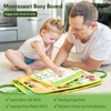 Silouka Toddler Busy Board Montessori Toys, Sensory Board Busy Book,