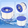 Lucasou 60% Denser Filter, High-Efficiency Screw-in Hot Tub spa Filters