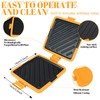 Microwave Crispy Sandwich Maker - 5.5" Non-Stick Panini Press with