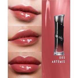 TIMEPHORIA Lunara Frost 3D Lip Gloss – Labial Brillante Voluminizador, Labial Gloss Efecto Espejo No Pegajoso, Tinta para Labios Hidratación 24H con Á