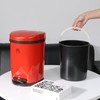 Cand 10 L Step Pedal Trash Can, Plastic Garbage Can