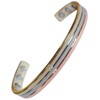 Mens or Womens 2 or 3 Tone Colour Magnetic Bracelet