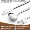 Silverware Set 30 Piece, Wildone Stainless Steel Flatware Set Service