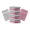 Betz Pack of 10 Wash Glove Mitts PREMIUM 100% Cotton
