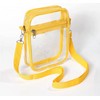 Clear Stadium Approved Crossbody Bag – Transparent PVC Shoulder Purse