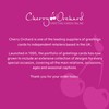Cherry Orchard , Sister 60th Birthday Card, Beautiful Flowers &