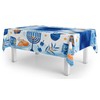 Hanukkah Tablecloth Plastic - Hanukkah Paper Goods - 55" x