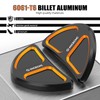 NICECNC Orange Batwing Fairing Rearview miirror Hole Inserts Screws Compatible
