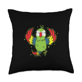 Parrot Animal Talking Throw Pillow