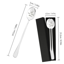 Coffee Gifts,Nana Gifts,Gifts for Granny,Spoon Gift,Coffee Spoons,Tea Spoons,Granny Gifts,Gifts for Grandma,Nana Birthday Gifts,Gifts for Nana,Nana Gift,Gifts for Grandad,Grandad Gifts