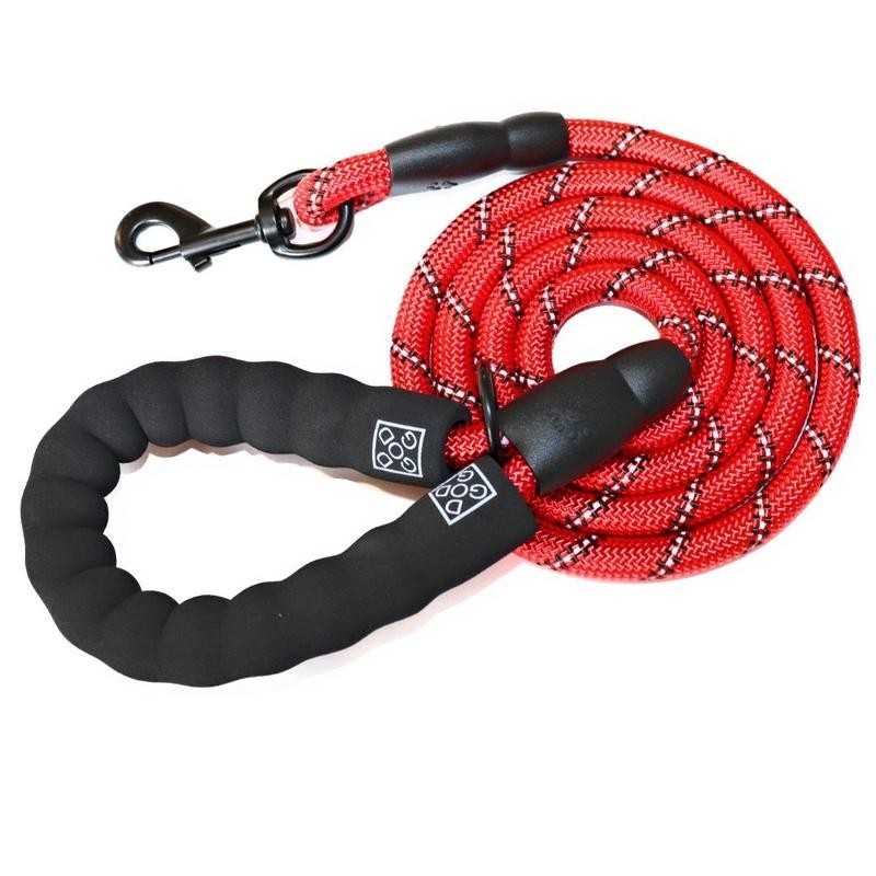 Rope Leash - Color: Red