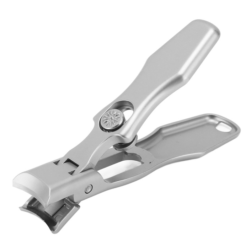 Stainless Steel Nail Clipper Wide Jar Openning Fingernail Toenail Clipper