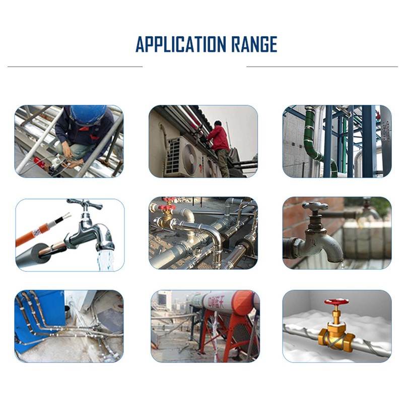 Water Pipe Heating Cable Rapid Temperature Rise IP68 Waterproof Electric