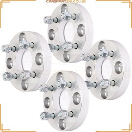 carspartsaleclub 4 X 1" 4x4.5 4x114.3 to 4x100 Wheel Spacers Adapter For Nissan Cube Sentra