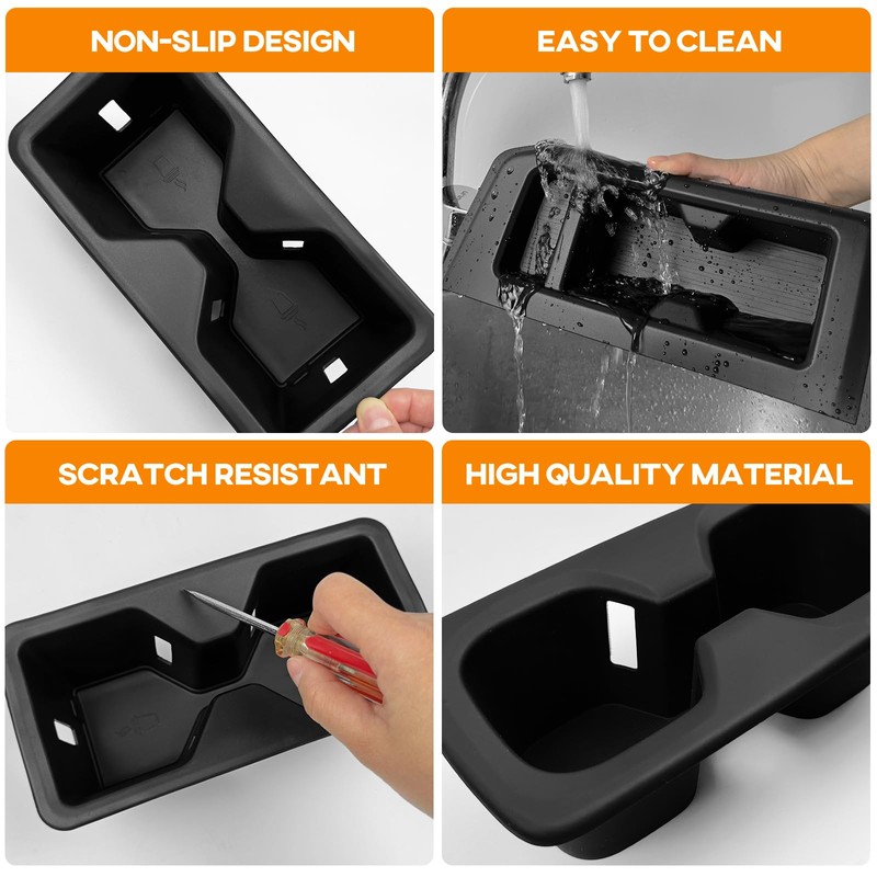 HUYINPJ Cup Holder Compatible with Toyota Land Cruiser 250 Prado