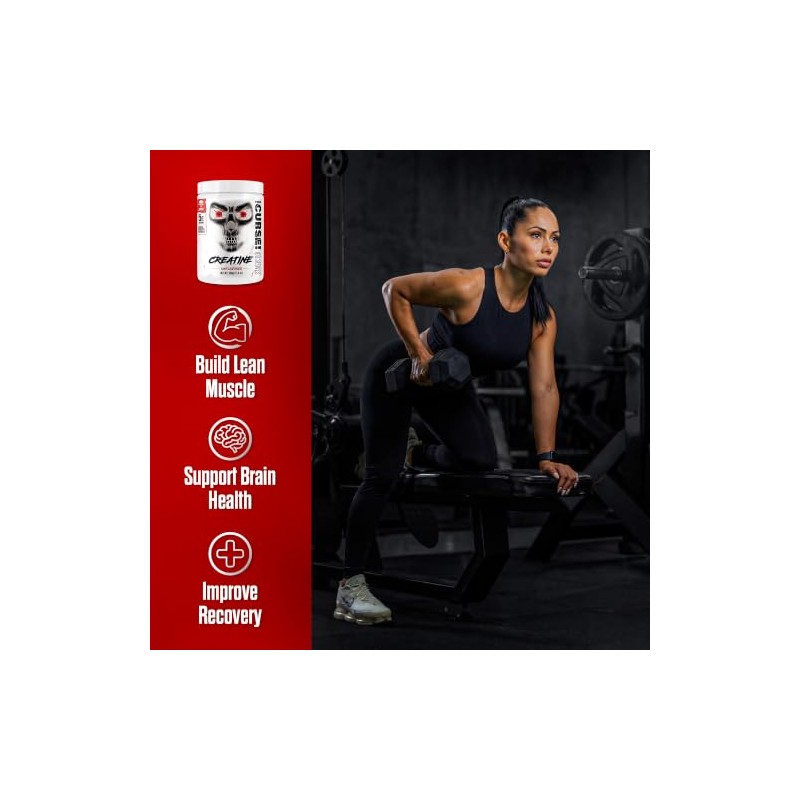 JNX SPORTS The Curse Creatine Monohydrate Peach Mango 50 Servings