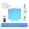 LOFTEK 7-inch LED Cube Lights: Rechargeable RGB 16 Colors Changing