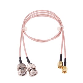 MA Male to BNC Male RF Coax Adapter 50cm 20in RG316 SMA to BNC Coaxial Connector Cable(F131-2)