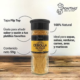 Pontino Cebolla Polvo Gramos Piezas