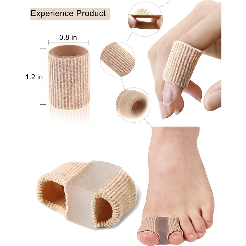 Bunion Toe Separators for Overlapping Toes Women Men, Gel Toe