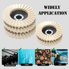Swiffen 6 Pcs 5 Inch Wool Felt Stone Polishing Wheels
